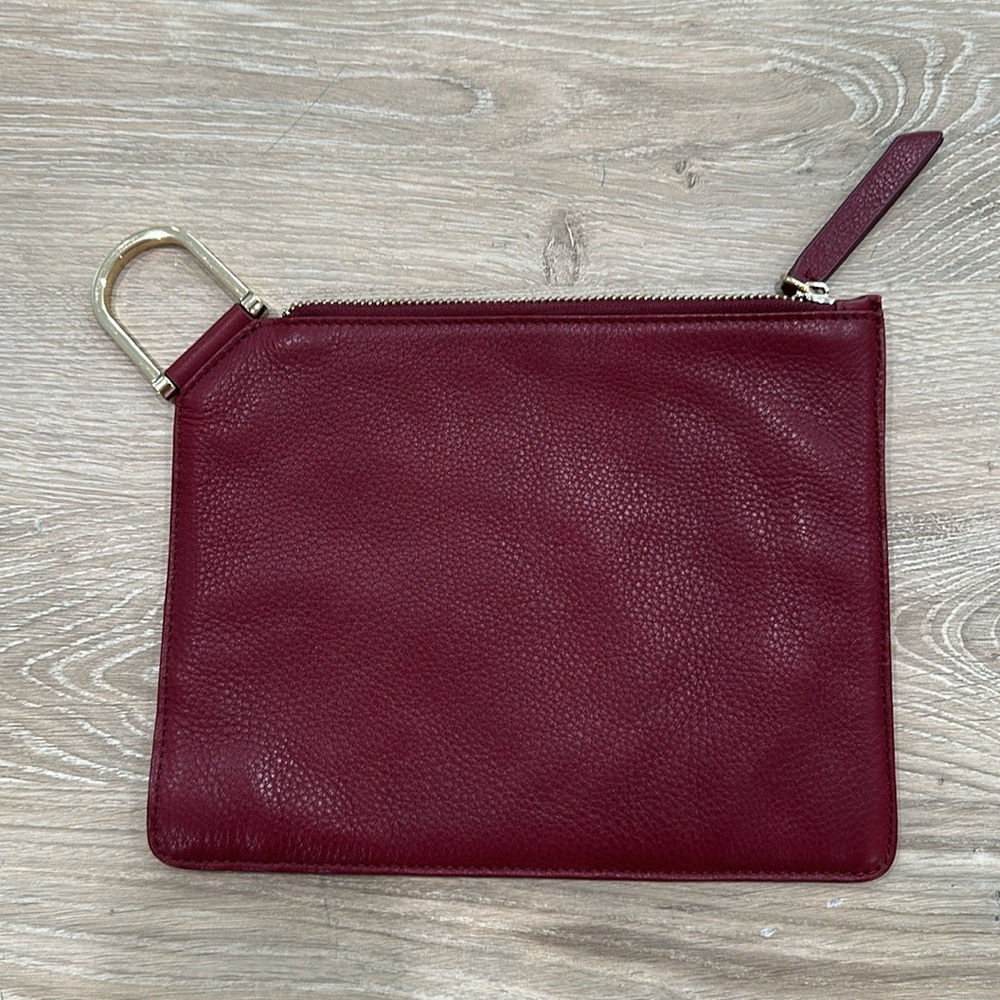 & Other Stories Red Burghandy Berry Clutch Wristlet 2 for $20
